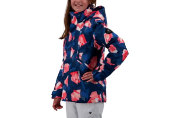 Image of Obermeyer Taja Print Jacket - Girls, Looking Glass, Medium, 31071-21157-M
