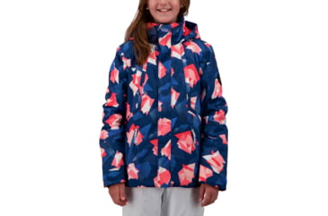 Image of Obermeyer Taja Print Jacket - Girls, Looking Glass, Medium, 31071-21157-M