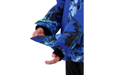 Image of Obermeyer Taja Print Jacket - Girls, Space Out, Medium, 31071-21163-M