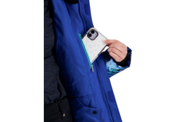 Image of Obermeyer Taja Print Jacket - Girls, Space Out, Medium, 31071-21163-M