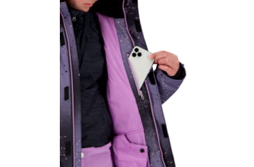 Image of Obermeyer Taja Print Jacket - Girls, Stars Align, Medium, 31071-21177-M