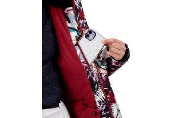 Image of Obermeyer Taja Print Jacket - Girls, Sugar&amp;Spikes, Large, 31071-21176-L