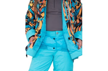 Image of Obermeyer Taja Print Jacket - Girls, Small, Swirl-Wind, 31081-22125-S