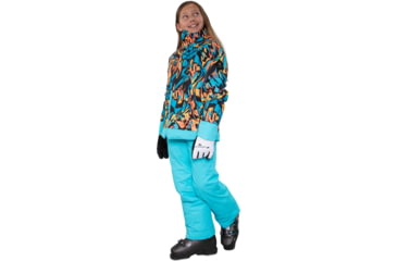 Image of Obermeyer Taja Print Jacket - Girls, Small, Swirl-Wind, 31081-22125-S