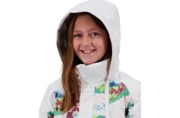 Image of Obermeyer Taja Print Jacket - Girls, Uncharted, Medium, 31071-21136-M