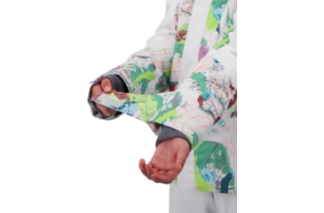 Image of Obermeyer Taja Print Jacket - Girls, Uncharted, Medium, 31071-21136-M