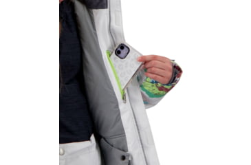 Image of Obermeyer Taja Print Jacket - Girls, Uncharted, Medium, 31071-21136-M