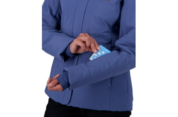 Image of Obermeyer Tuscany Elite Jacket - Womens, Blue Ash, 16, 11160-21168-16