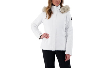 Image of Obermeyer Tuscany Elite Jacket - Womens, White, 2, 11160-16010-2