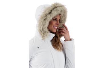 Image of Obermeyer Tuscany Elite Jacket - Womens, White, 2, 11160-16010-2