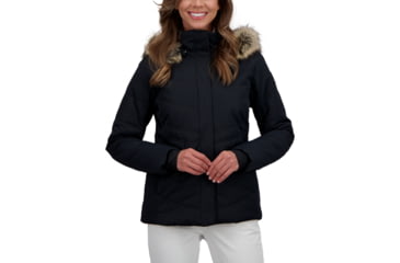 Image of Obermeyer Tuscany II Jacket - Womens, Black, 10, 11164-16009-10