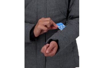 Image of Obermeyer Tuscany II Jacket - Womens, Charcoal, 16, 11164-15006-16