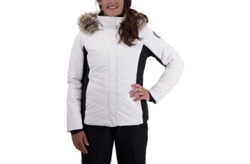 Image of Obermeyer Tuscany Ii Jacket - Womens, White, 16, 11130-WHITE-16
