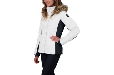 Image of Obermeyer Tuscany II Jacket - Womens, White, 14, 11164-16010-14