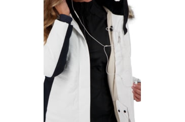 Image of Obermeyer Tuscany II Jacket - Womens, White, 14, 11164-16010-14