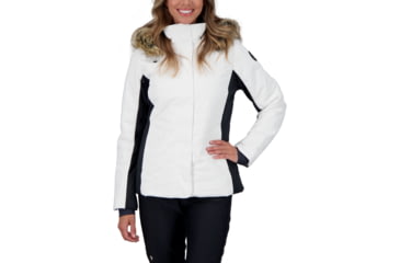 Image of Obermeyer Tuscany II Jacket - Womens, White, 14, 11164-16010-14