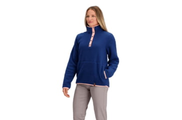 Image of Obermeyer W Boulder Fleece - Womens, Navy, Small, Regular, 17083-20167-S