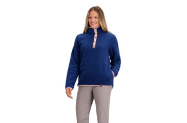Image of Obermeyer W Boulder Fleece - Womens, Navy, Small, Regular, 17083-20167-S