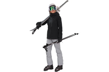 Image of Obermeyer W Highlands Shell Jacket - Women's, 10 US, Regular, Black, 12006-16009-10