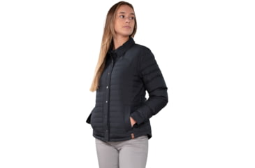 Image of Obermeyer Willa Down Shirt - Women's, Extra Small, Black, 14062-16009-XS