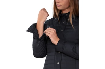 Image of Obermeyer Willa Down Shirt - Women's, Extra Small, Black, 14062-16009-XS