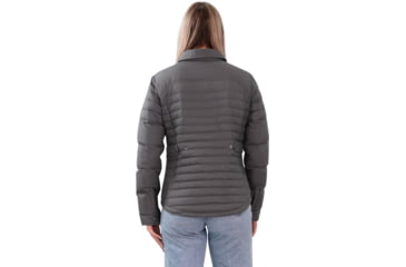Image of Obermeyer Willa Down Shirt - Women's, Small, Coal, 14062-20004-S
