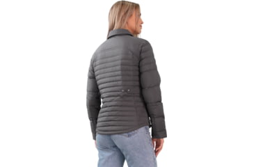 Image of Obermeyer Willa Down Shirt - Women's, Small, Coal, 14062-20004-S