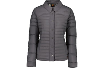 Image of Obermeyer Willa Down Shirt - Women's, Small, Coal, 14062-20004-S