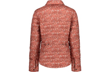 Image of Obermeyer Willa Down Shirt - Women's, Extra Large, Rosewood Meadow, 14062-22147-XL