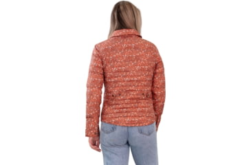Image of Obermeyer Willa Down Shirt - Women's, Extra Large, Rosewood Meadow, 14062-22147-XL