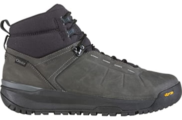 Image of Oboz Andesite Mid Insulated B-DRY Shoes - Mens, Iron, 9.5, Medium, 85501-Iron-Medium-9.5