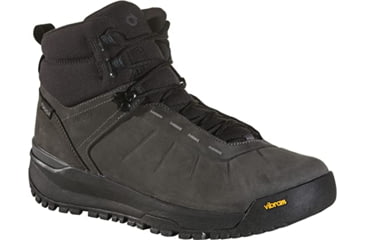 Image of Oboz Andesite Mid Insulated B-DRY Shoes - Mens, Iron, 9.5, Medium, 85501-Iron-Medium-9.5