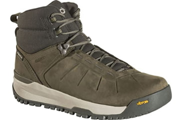 Image of Oboz Andesite Mid Insulated B-DRY Shoes - Mens, Thunder Gray, 8, Medium, 85501-Thunder Gray-M-8