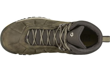 Image of Oboz Andesite Mid Insulated B-DRY Shoes - Mens, Thunder Gray, 8, Medium, 85501-Thunder Gray-M-8