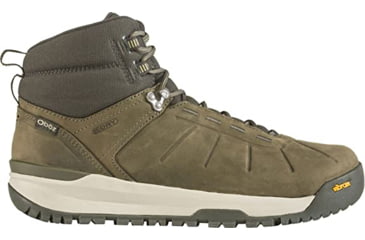 Image of Oboz Andesite Mid Insulated B-DRY Shoes - Mens, Thunder Gray, 8, Medium, 85501-Thunder Gray-M-8