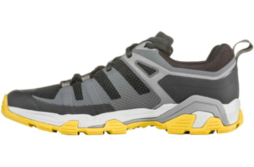 Image of Oboz Arete Low Hiking Shoes - Mens, Shadow/ Sulfur, 10 US, 42401-Shadow/Sulfur-M-10