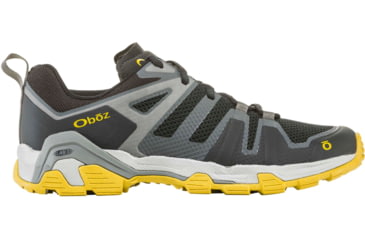 Image of Oboz Arete Low Hiking Shoes - Mens, Shadow/ Sulfur, 10 US, 42401-Shadow/Sulfur-M-10