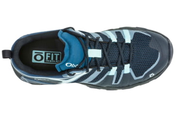 Image of Oboz Arete Low Hiking Shoes - Womens, Ocean, 8 US, 42402-Ocean-8