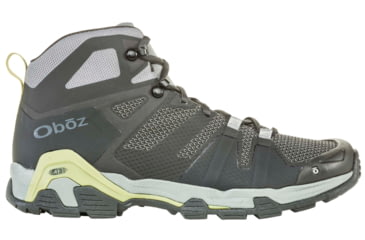Image of Oboz Arete Mid Hiking Shoes - Mens, Charcoal/Woodbine Green, 9 US, 42701-Char/Wo/Gre-9