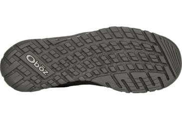 Image of Oboz Bozeman Low Leather Casual Shoes - Mens, Black Sea, 12, 74201-189-12