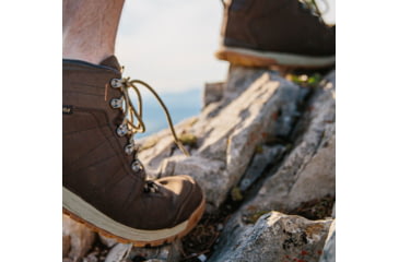 Image of Oboz Bozeman Mid Leather Casual Shoes - Mens, Bark, 8, 75101-BARK-8