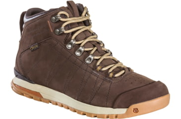 Image of Oboz Bozeman Mid Leather Casual Shoes - Mens, Bark, 11 US, Medium, 75101-Bark-Medium-11