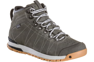Image of Oboz Bozeman Mid Leather Casual Shoes - Mens, Charcoal, 12 US, Medium, 75101-Charcoal-Medium-12