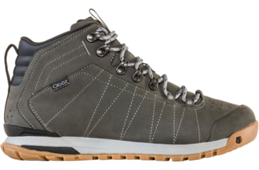 Image of Oboz Bozeman Mid Leather Casual Shoes - Mens, Charcoal, 12 US, Medium, 75101-Charcoal-Medium-12