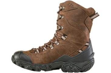 Image of Oboz Bridger 10in Insulated B-DRY Winter Shoes - Mens, Bark, 10.5, 82501-Bark-Wide-10.5
