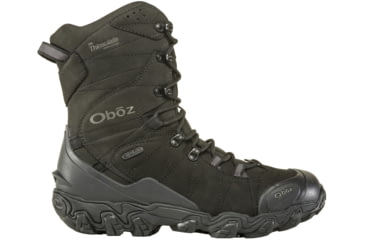 Image of Oboz Bridger 10in Insulated B-DRY Winter Shoes - Mens, Midnight Black, 13, Wide, 82501-MIBL-W-13