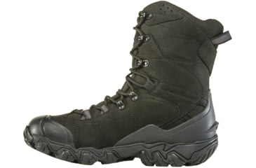 Image of Oboz Bridger 10in Insulated B-DRY Winter Shoes - Mens, Midnight Black, 13, Wide, 82501-MIBL-W-13
