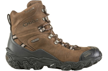 Image of Oboz Bridger 8in Insulated B-DRY Winter Shoes - Mens, Bark, 12, Wide, 82001-Bark-Wide-12