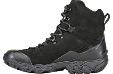 Image of Oboz Bridger 8in Insulated B-DRY Winter Shoes - Mens, Black Sea, 10.5, 82001-BlkS-M-10.5