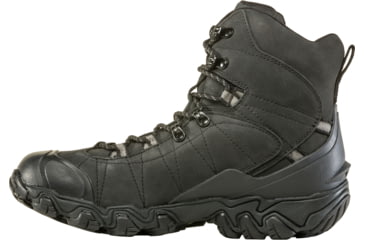 Image of Oboz Bridger 8in Insulated B-DRY Winter Shoes - Mens, Midnight Black, 8, Medium, 82001-Midnight Black-M-8